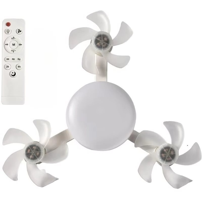 Drone Led Light - Потолочный вентилятор-светильник YANA35R с диммируемой 3-цветной