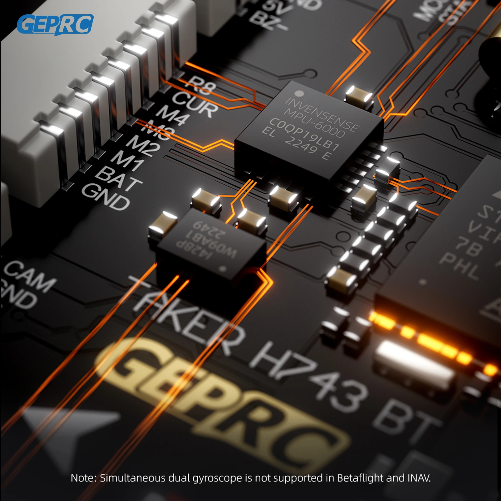 GEPRC TAKER H743 BT 32Bit 65A  – обзор и цена Drone Esc